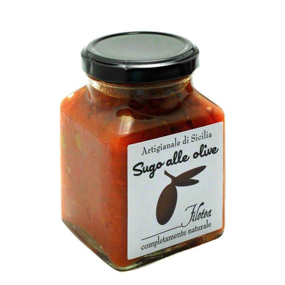 Filotea Olive Pasta Sauce (Sugo alla oliva) 280g